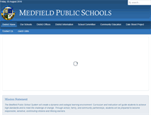 Tablet Screenshot of medfield.net